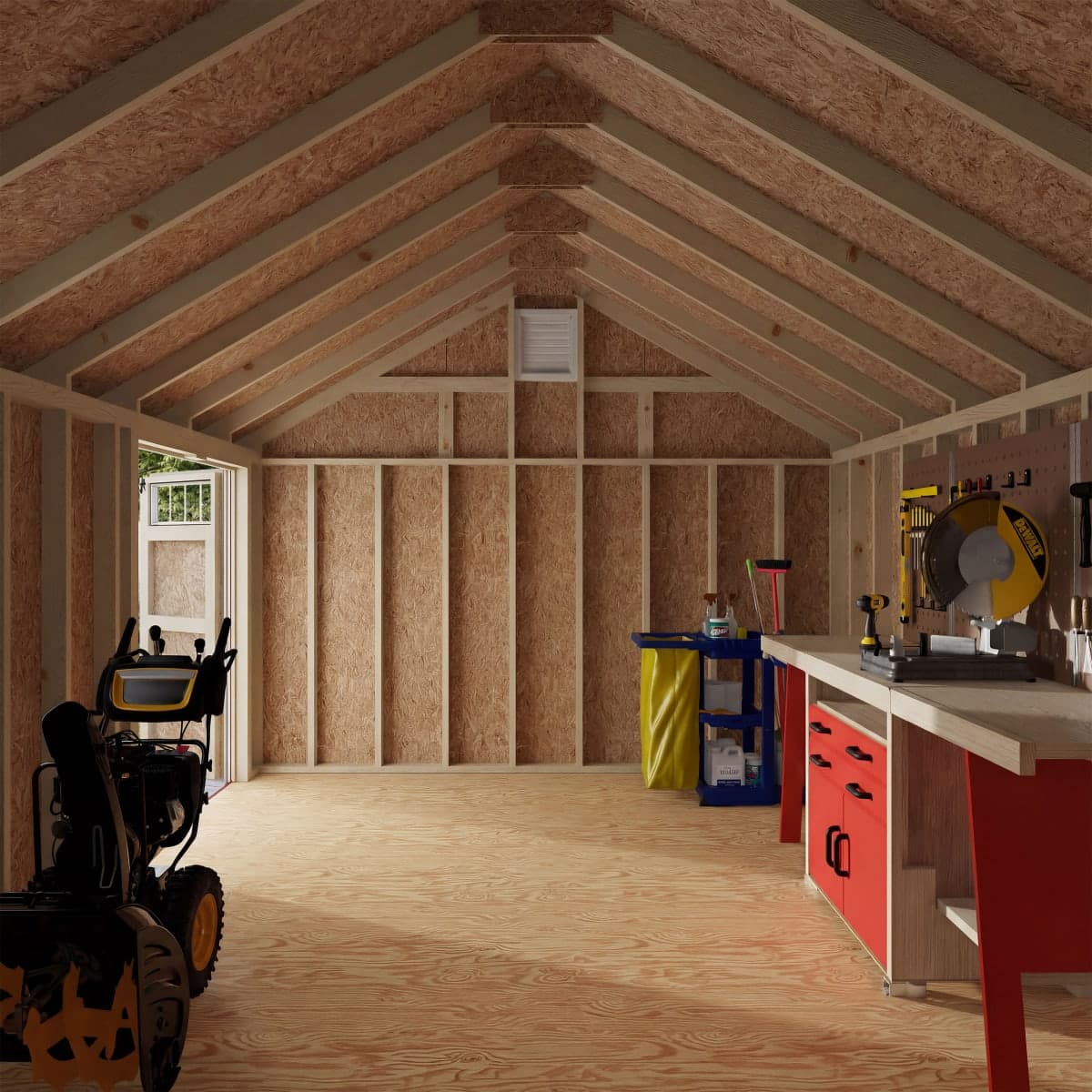 Colonial Pinehurst Shed