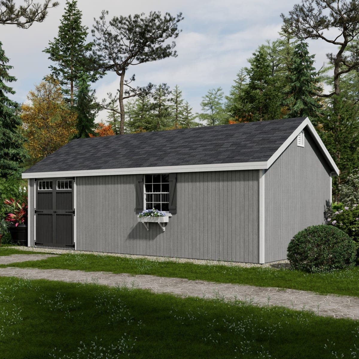 Colonial Pinehurst Shed