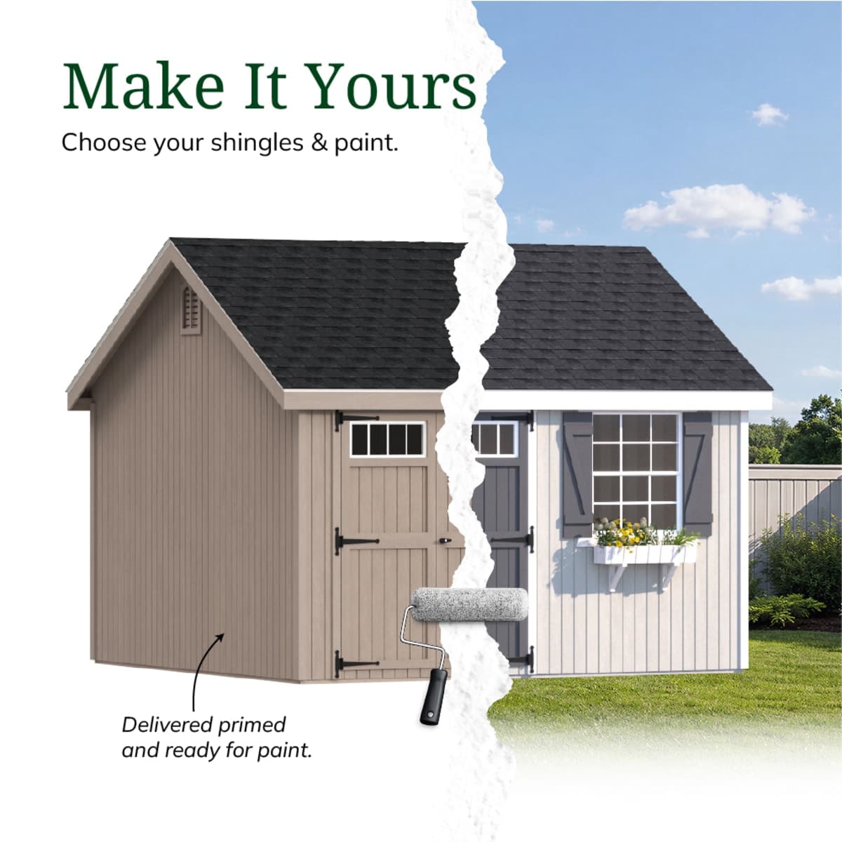 Colonial Pinehurst Shed