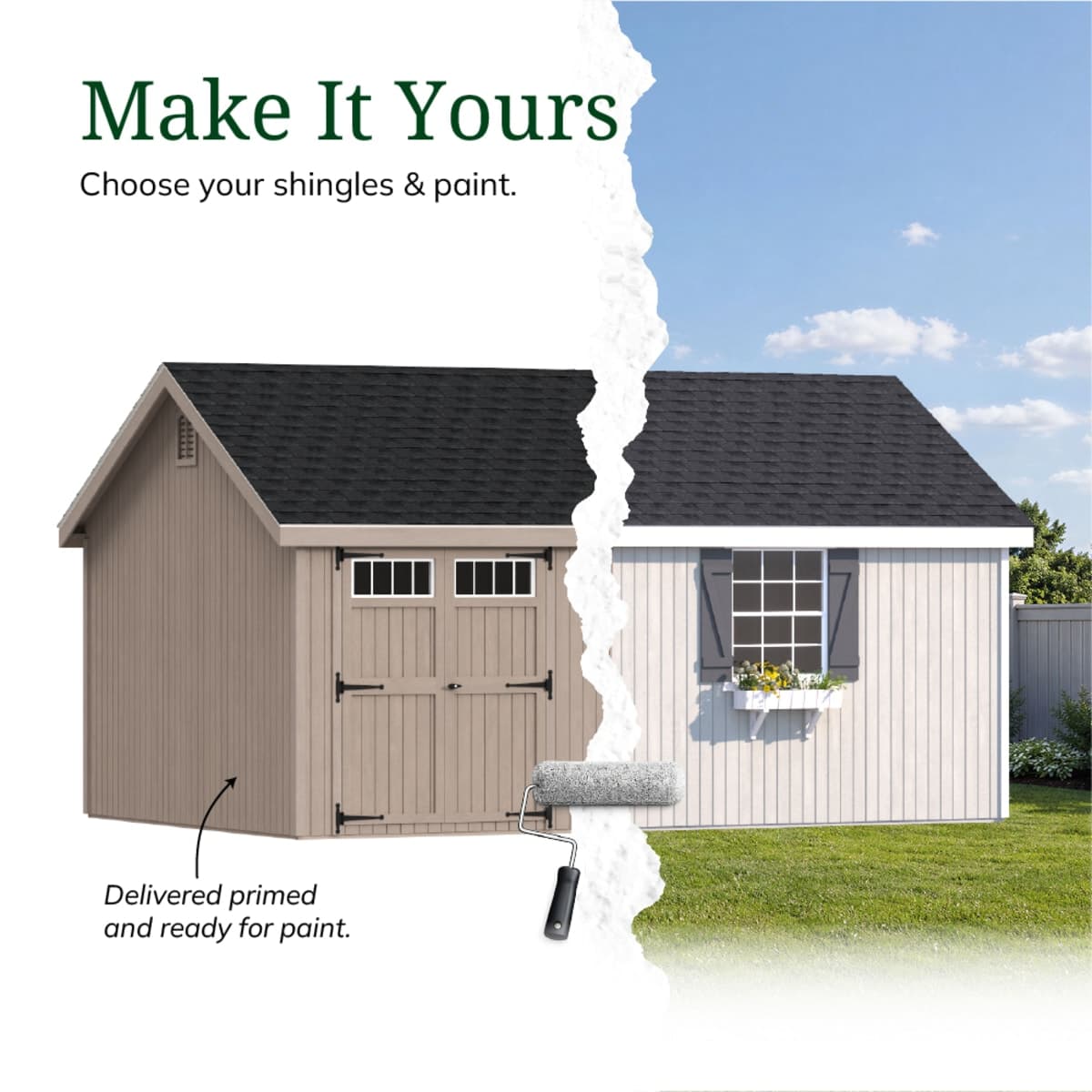Colonial Pinehurst Shed