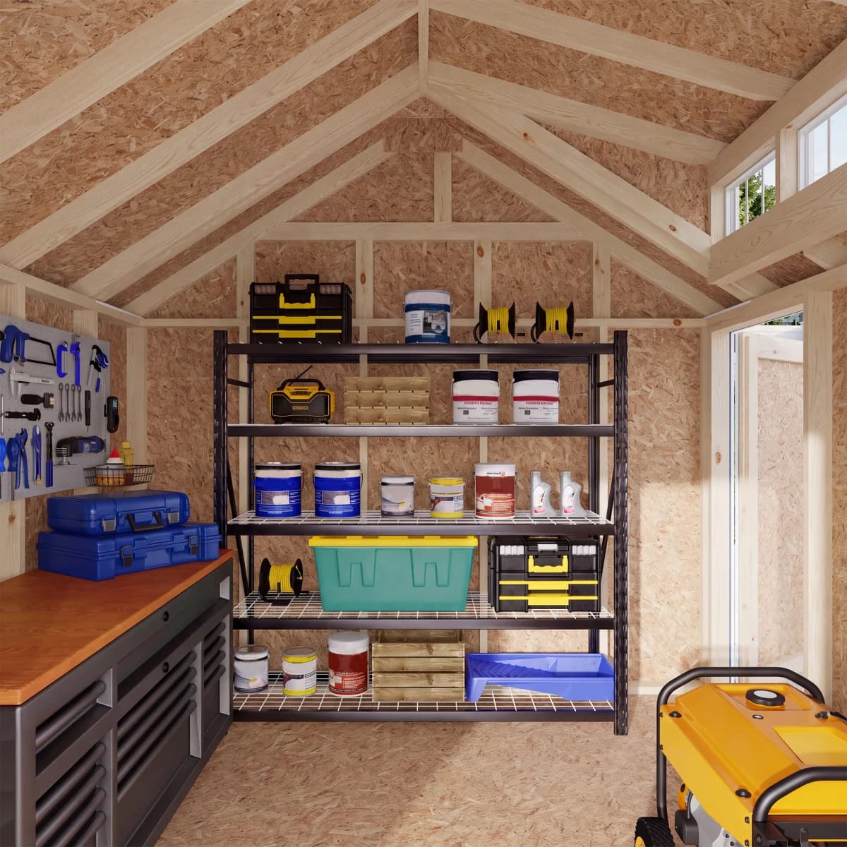 Value Dormer Shed with Dual Entry