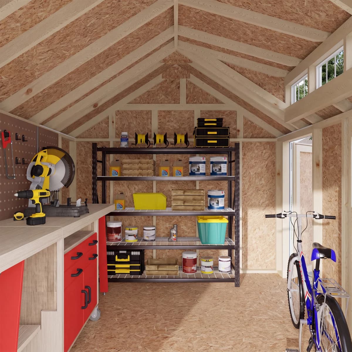 Value Dormer Shed with Dual Entry