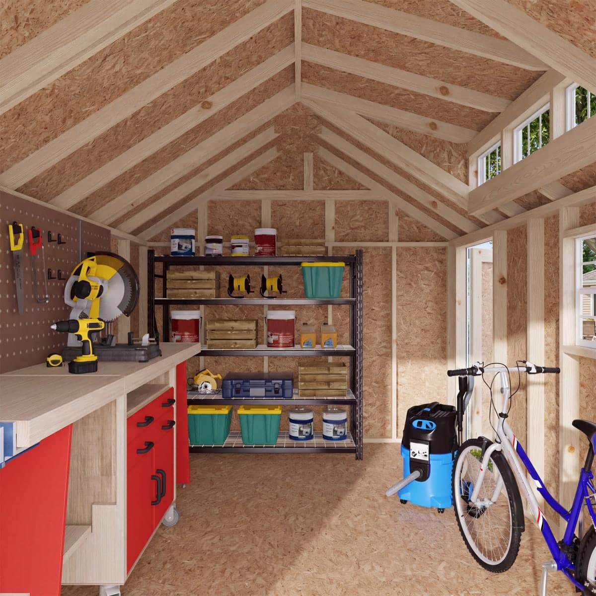 Value Dormer Shed with Dual Entry