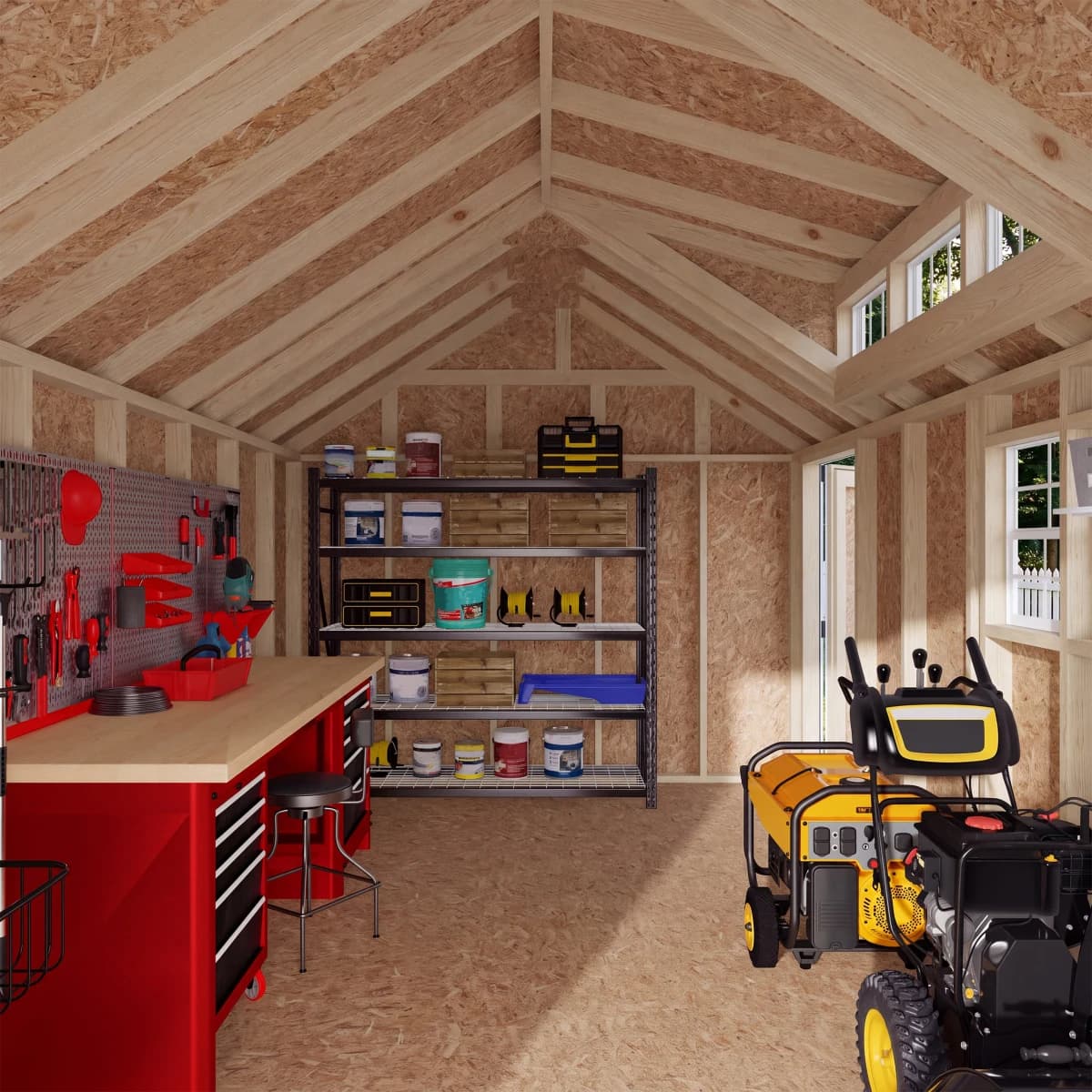 Value Dormer Shed with Dual Entry