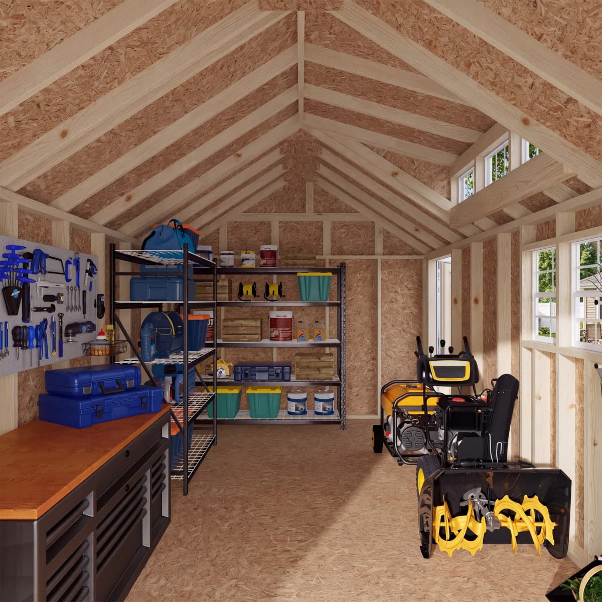 Value Dormer Shed with Dual Entry