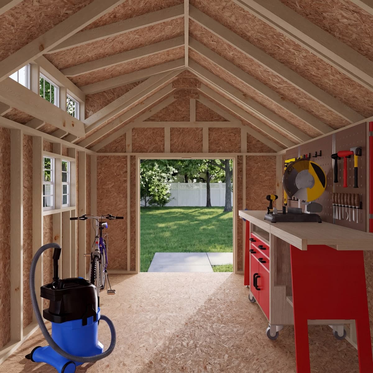Value Dormer Shed with Dual Entry