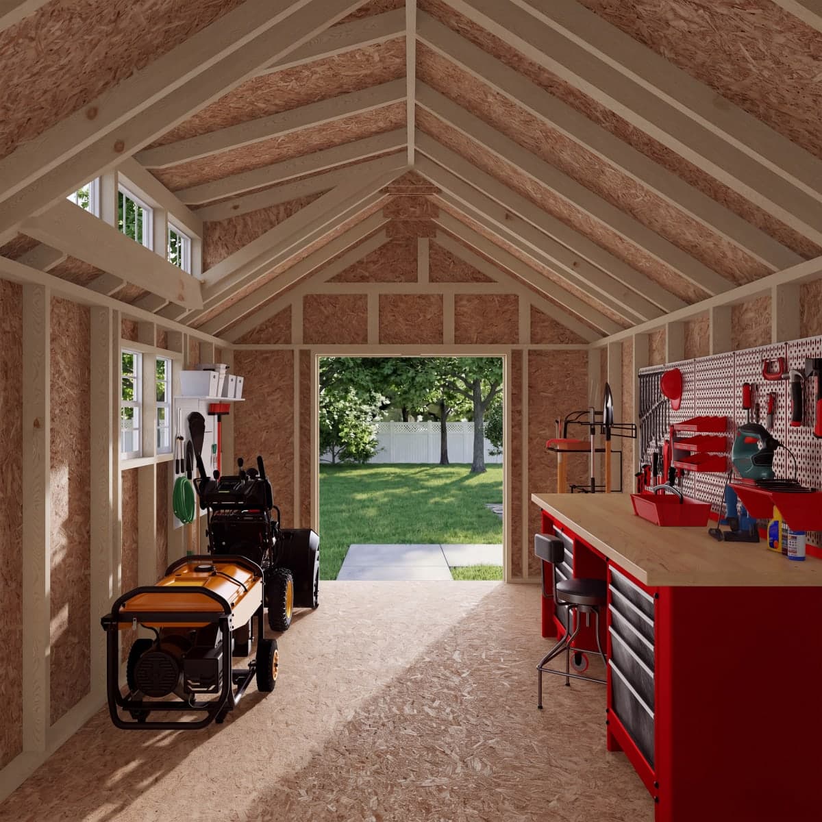 Value Dormer Shed with Dual Entry