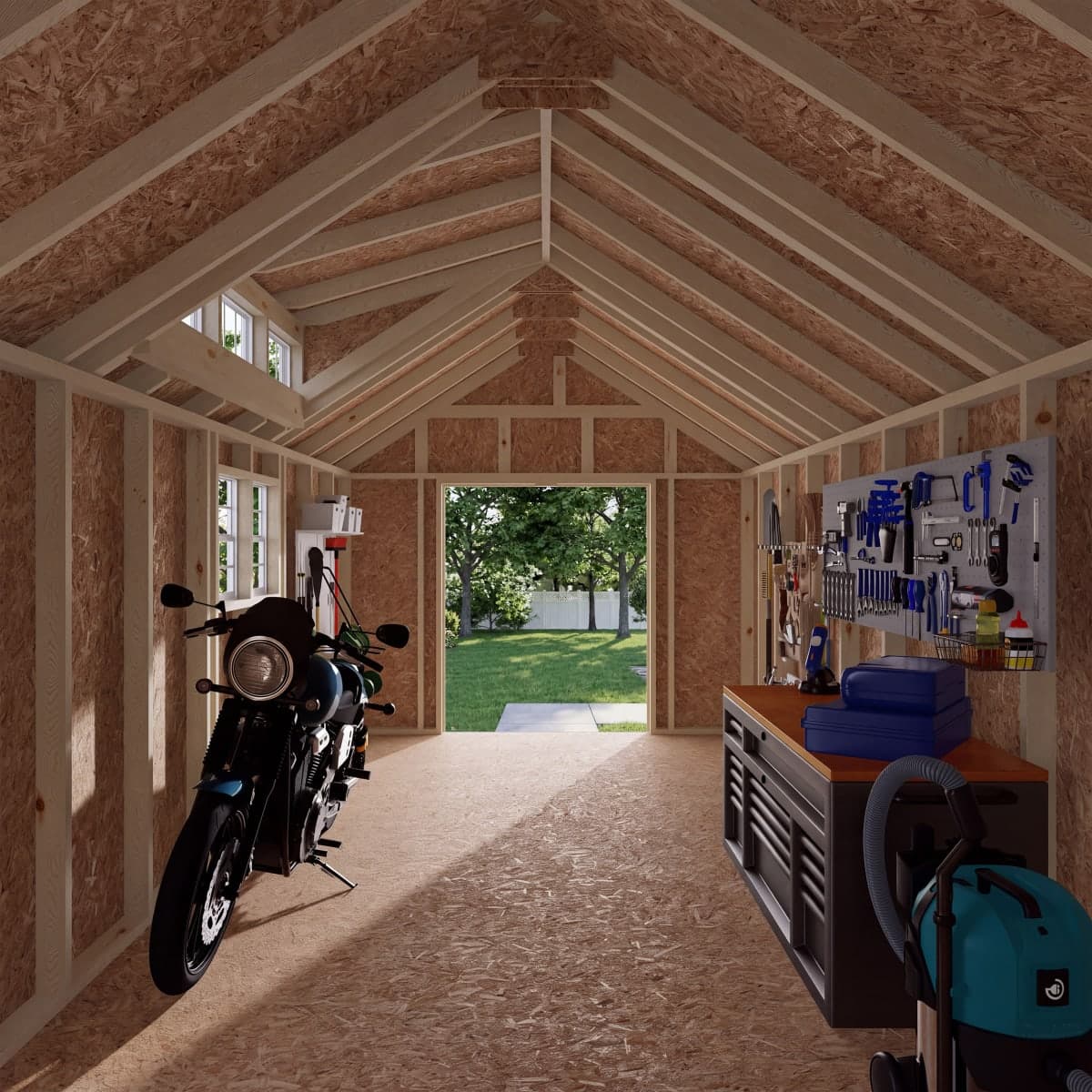 Value Dormer Shed with Dual Entry