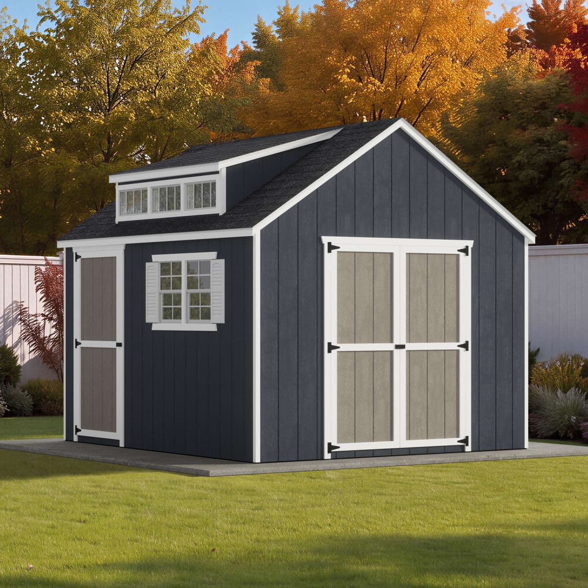 Value Dormer Shed with Dual Entry