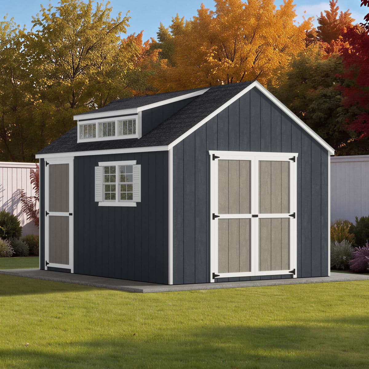 Value Dormer Shed with Dual Entry
