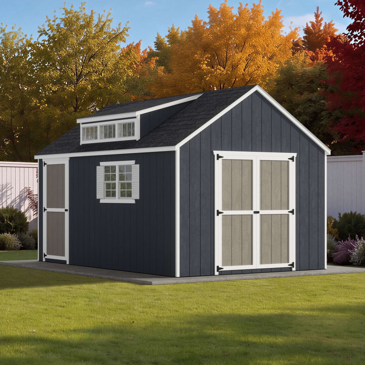 Value Dormer Shed with Dual Entry