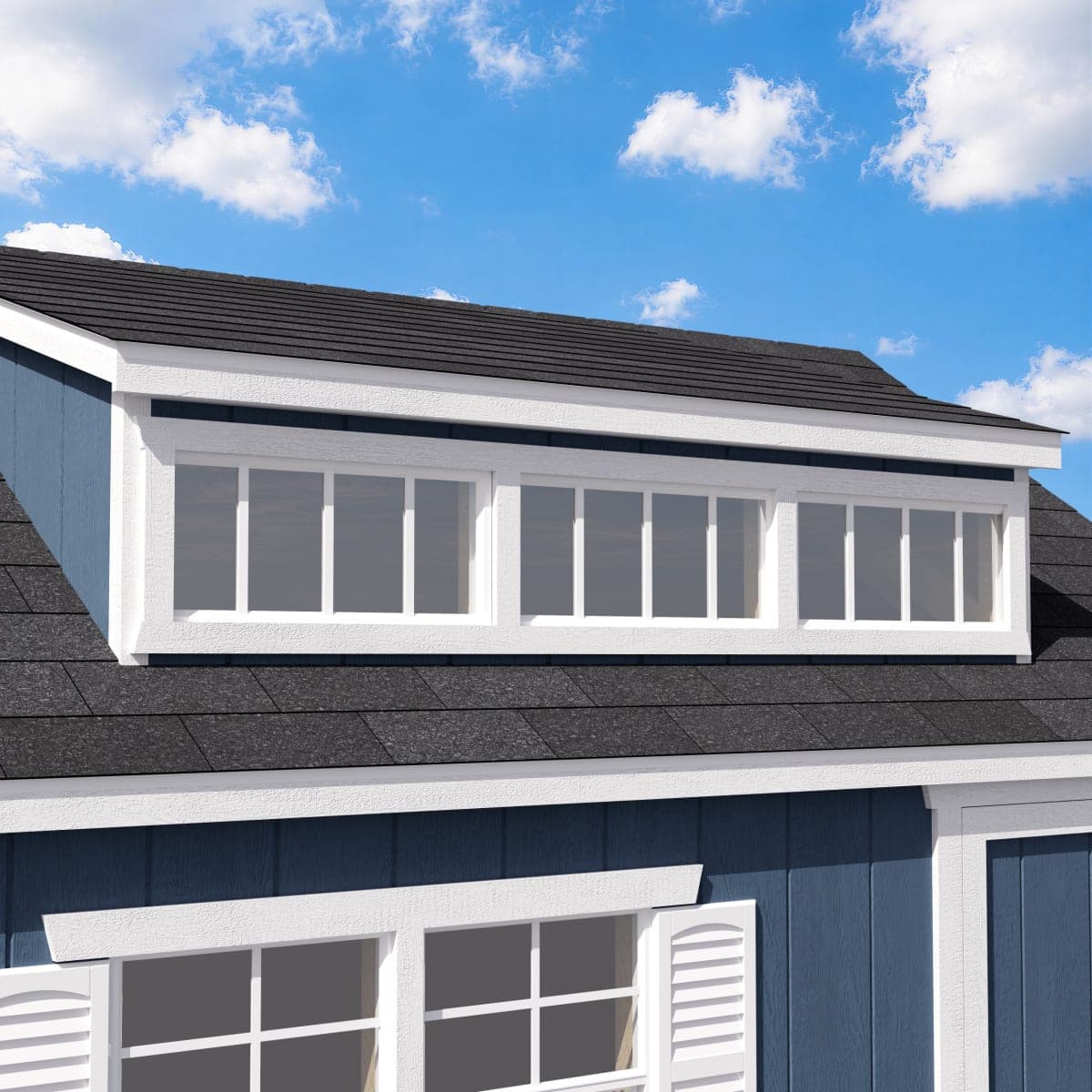 Value Dormer Shed with Dual Entry