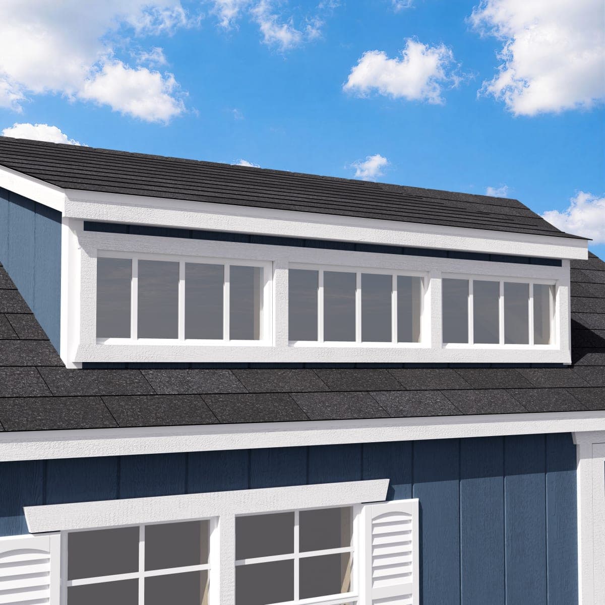 Value Dormer Shed with Dual Entry