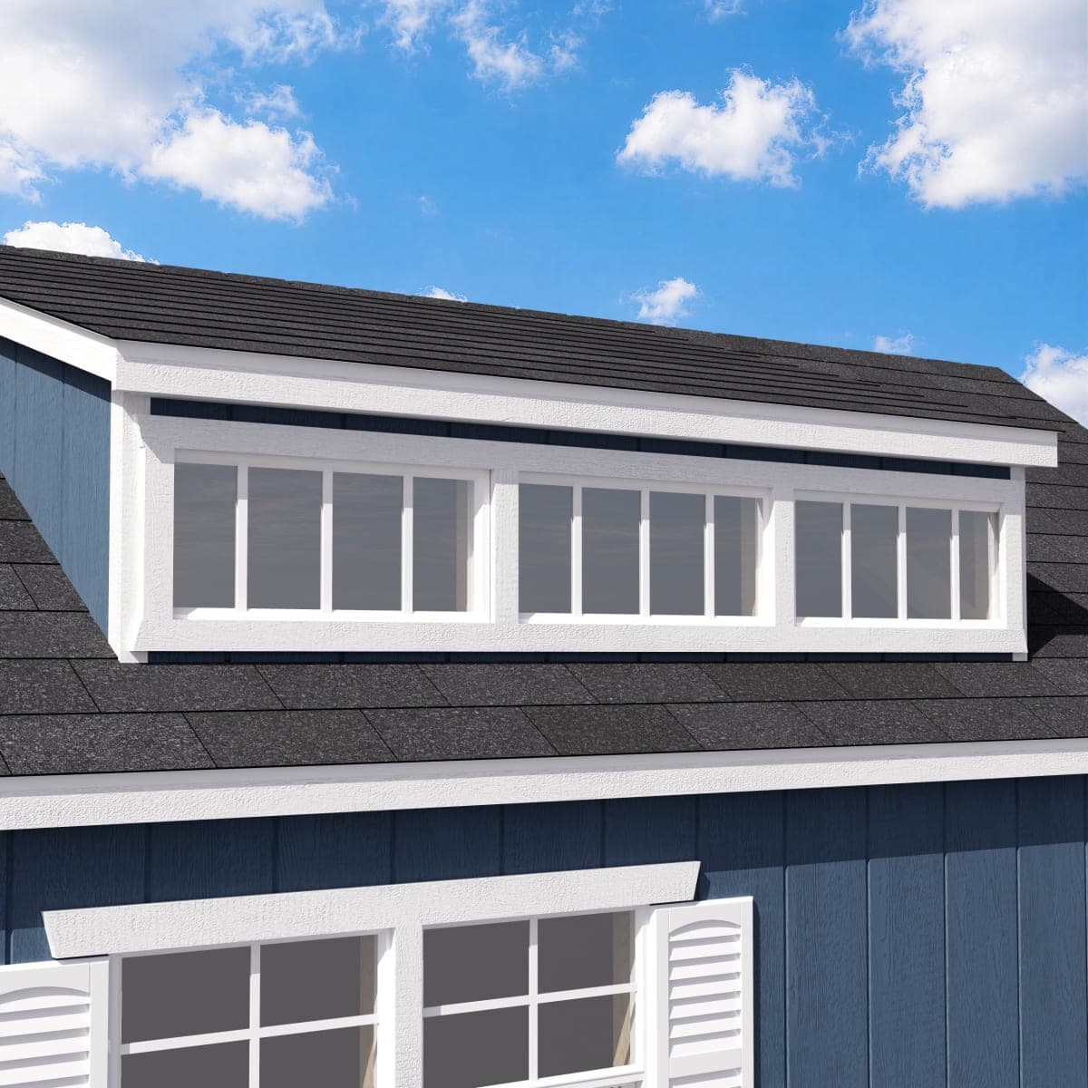 Value Dormer Shed with Dual Entry