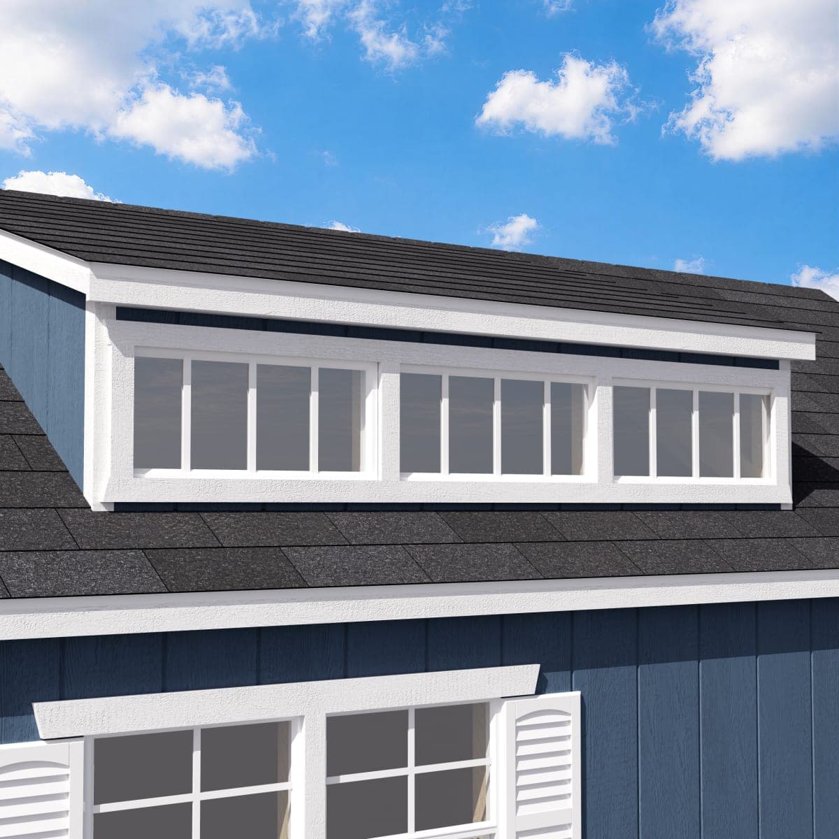 Value Dormer Shed with Dual Entry