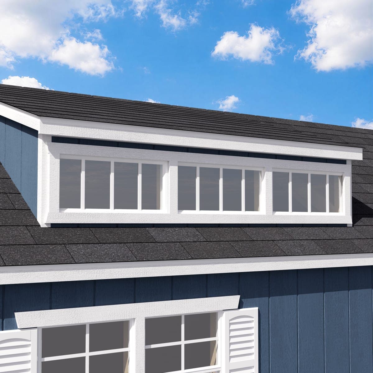 Value Dormer Shed with Dual Entry