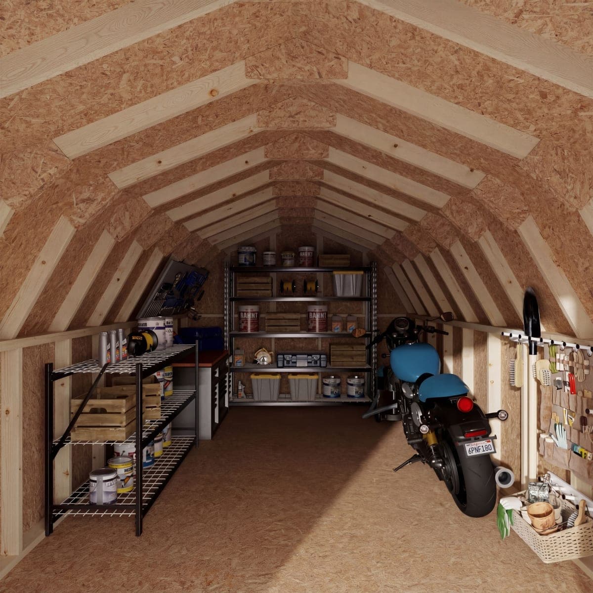 Value Gambrel 4' Barn Shed