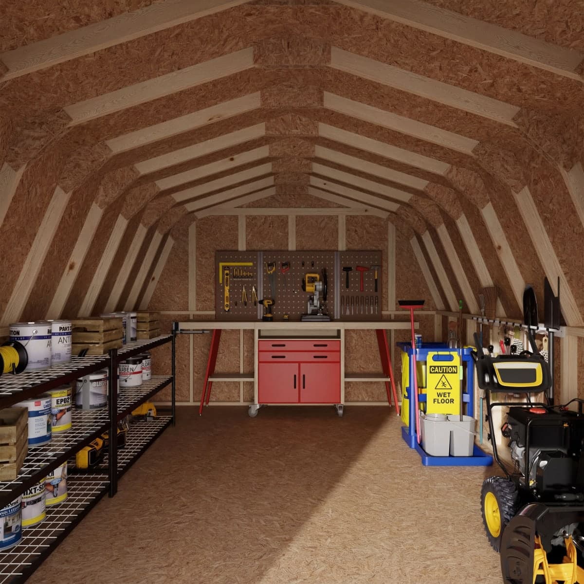 Value Gambrel 4' Barn Shed
