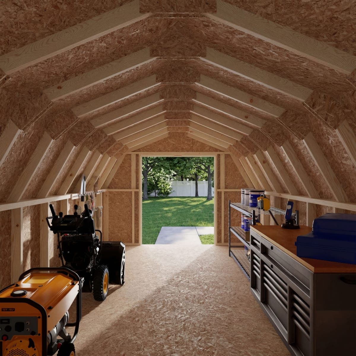 Value Gambrel 4' Barn Shed