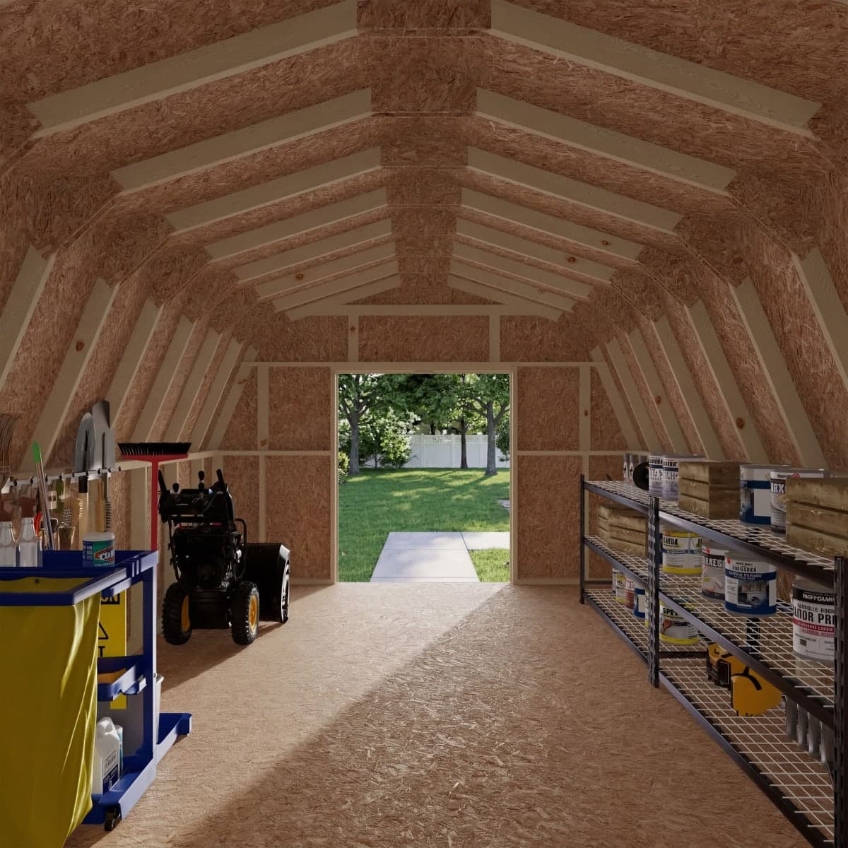 Value Gambrel 4' Barn Shed