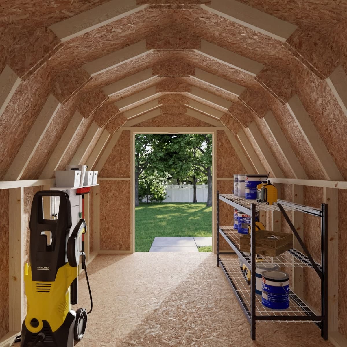 Value Gambrel 4' Barn Shed