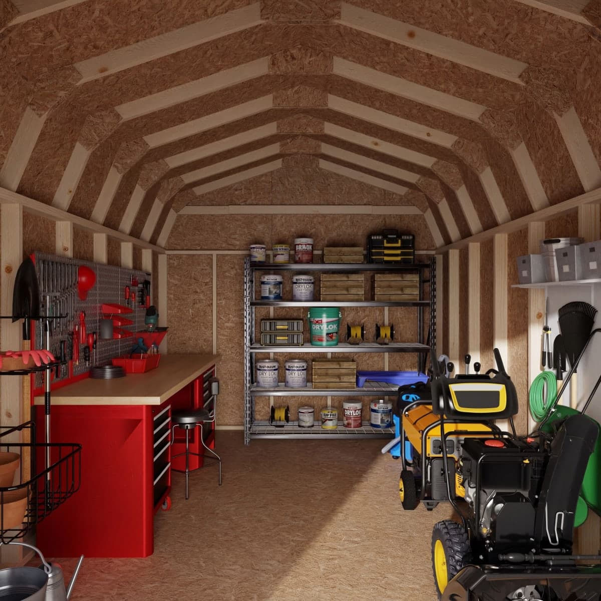 Value Gambrel 6' Barn Shed