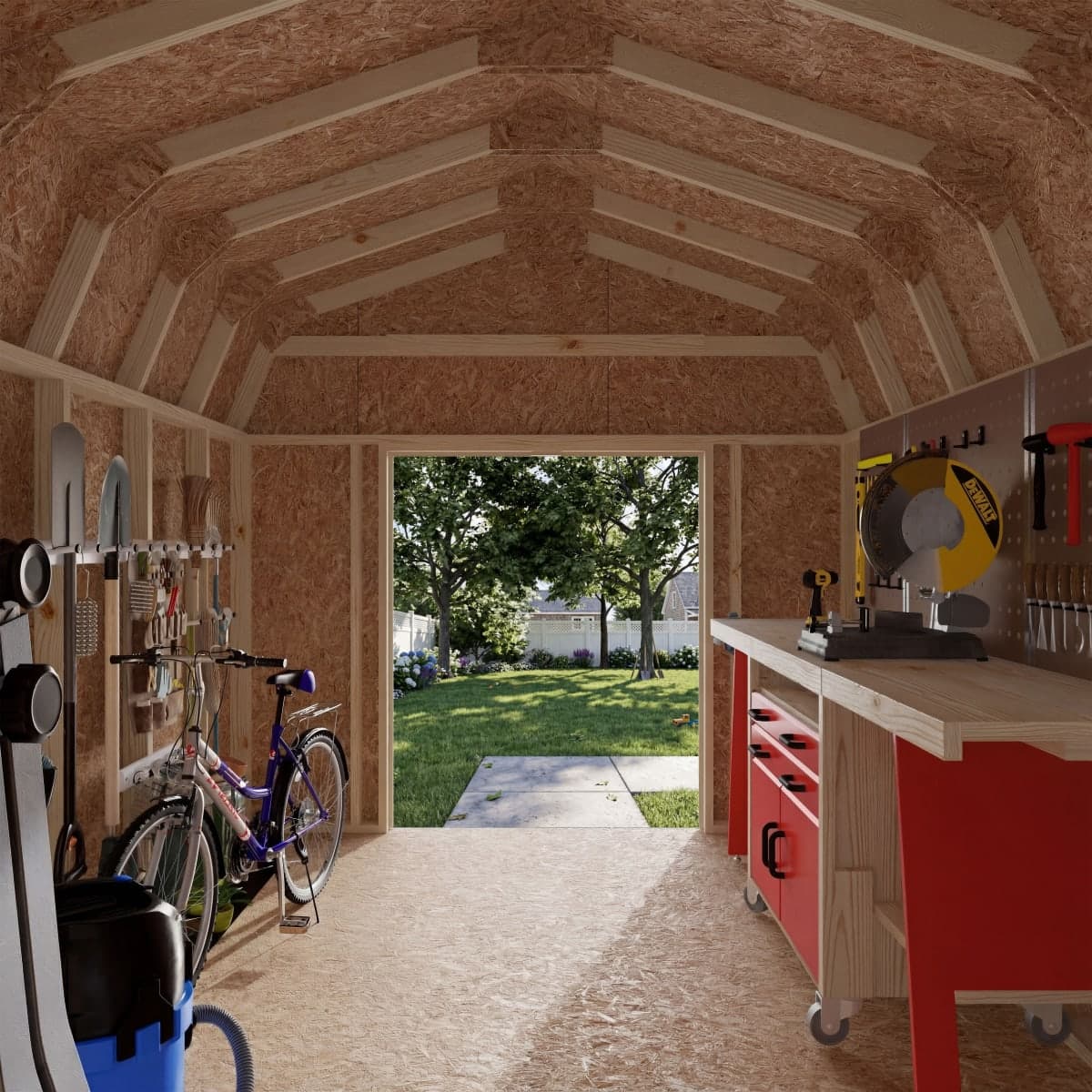 Value Gambrel 6' Barn Shed