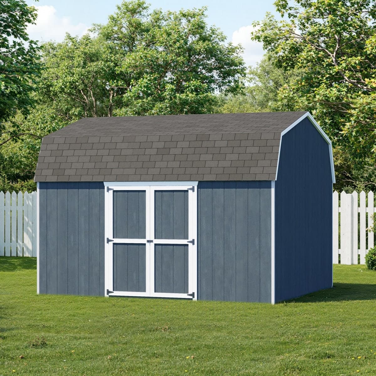 Value Gambrel 6' Barn Shed with Side Entry