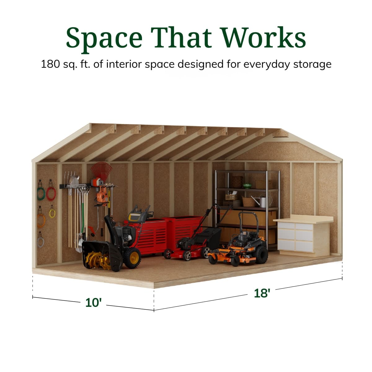 Value Gable Shed with Side Entry