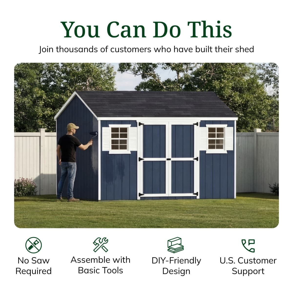 Value Workshop Shed