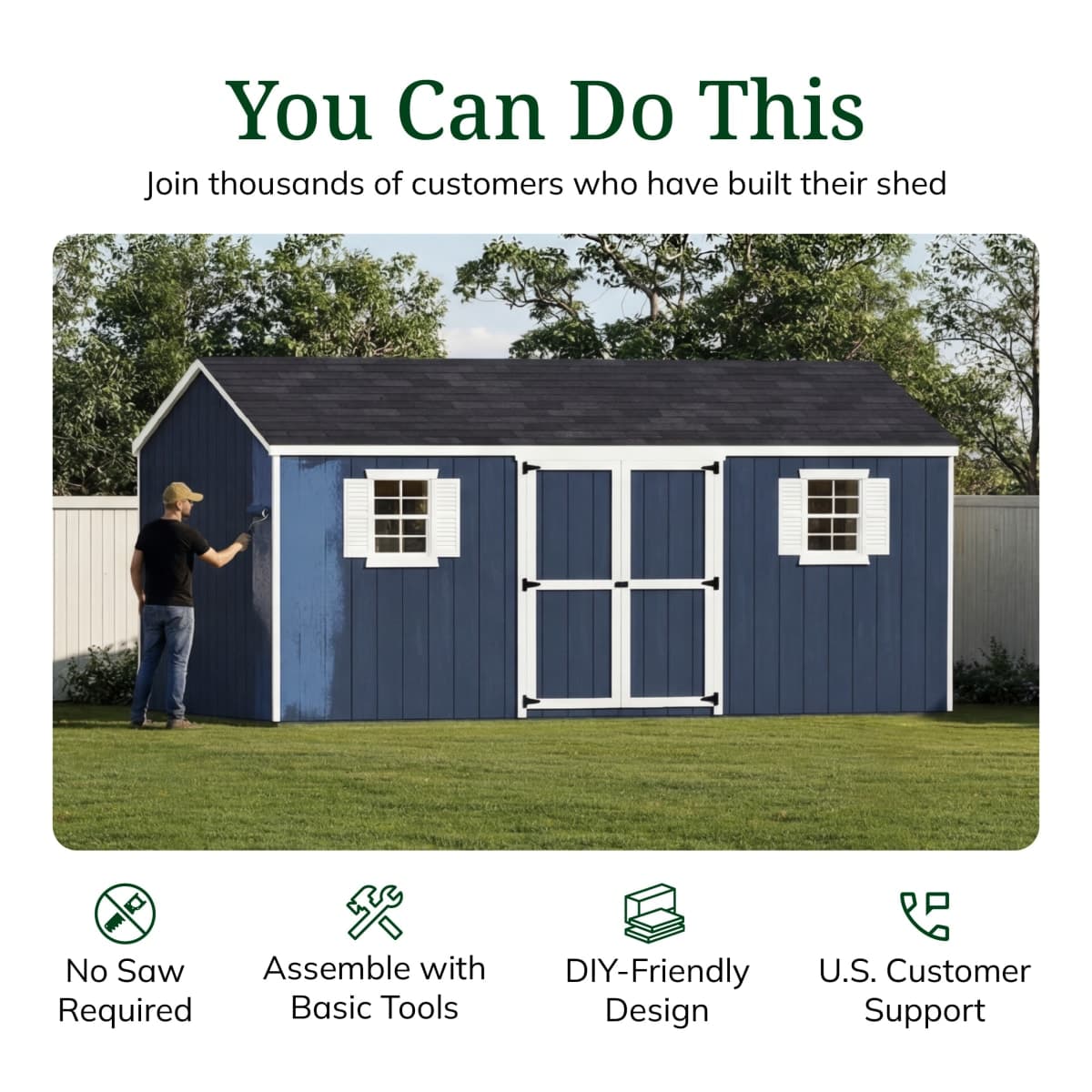 Value Workshop Shed