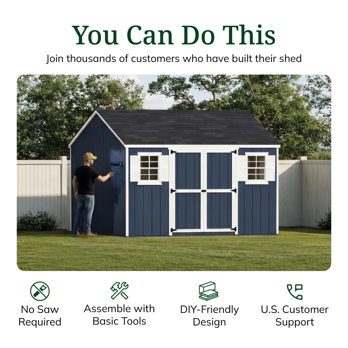 Value Workshop Shed