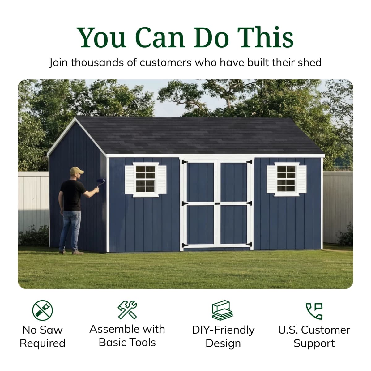 Value Workshop Shed