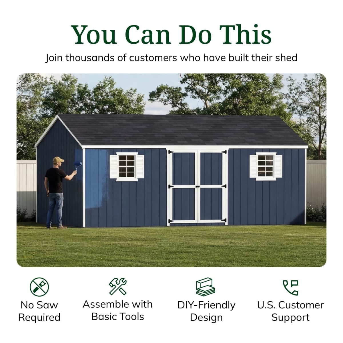 Value Workshop Shed