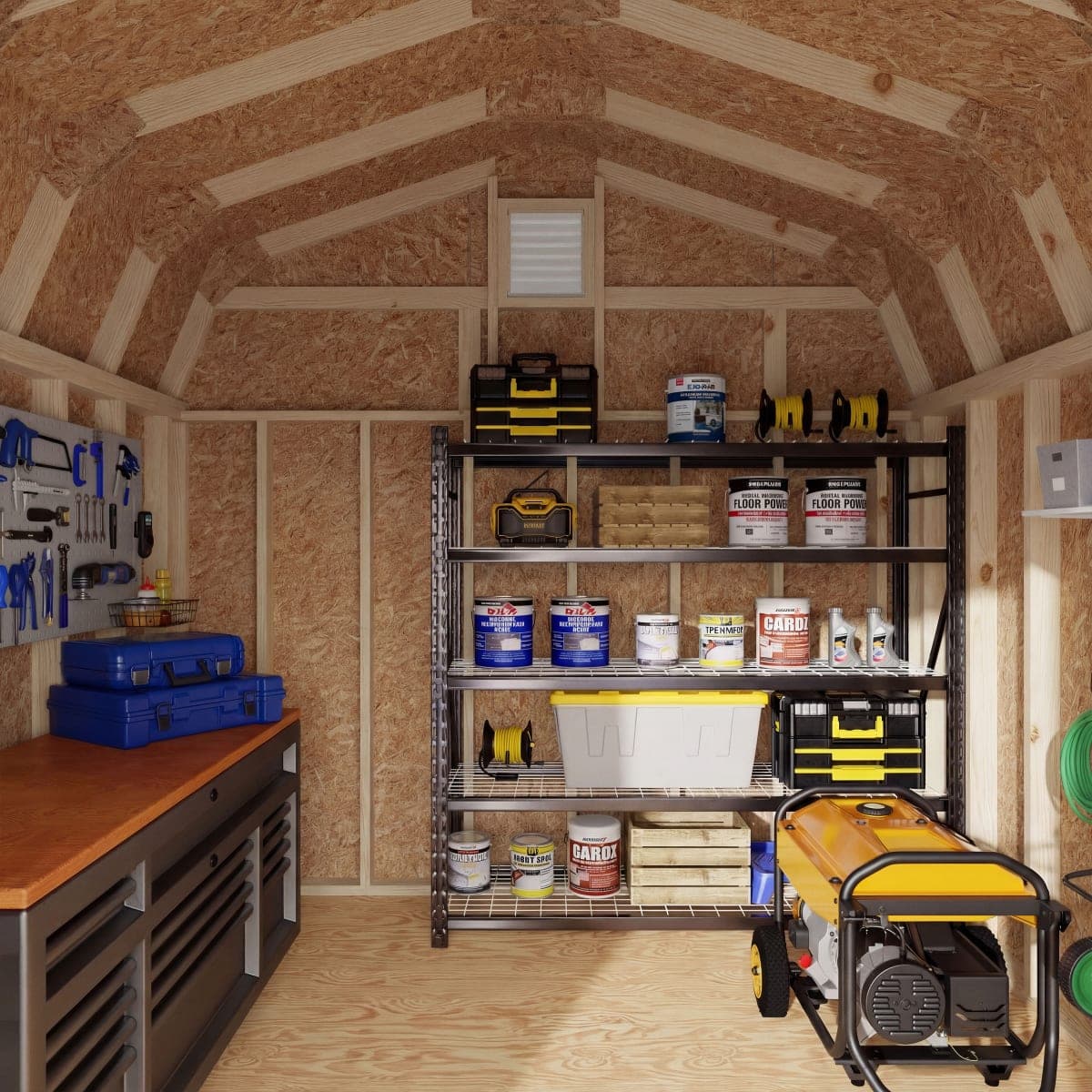 Colonial Woodbury Barn Shed