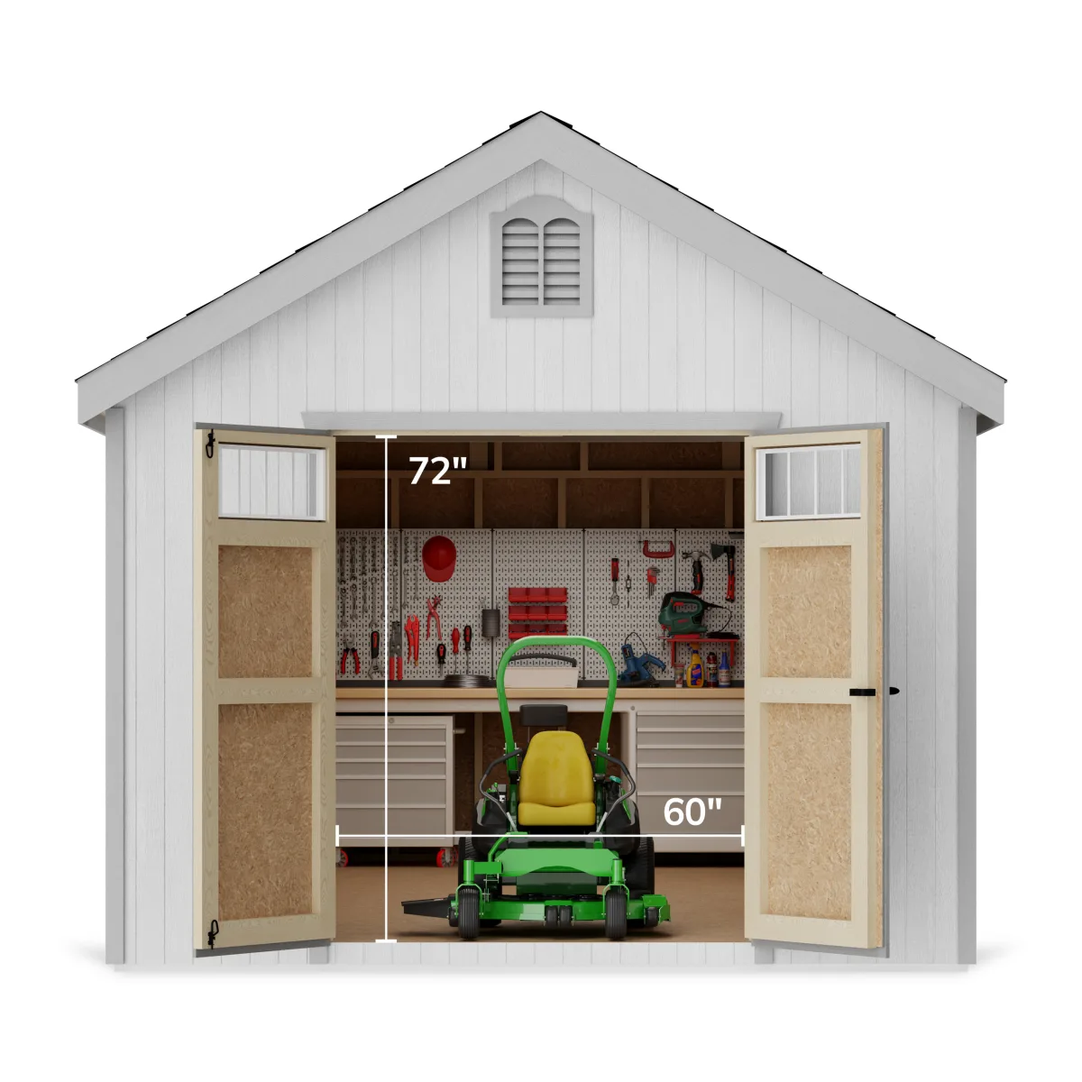 Colonial Williamsburg Shed