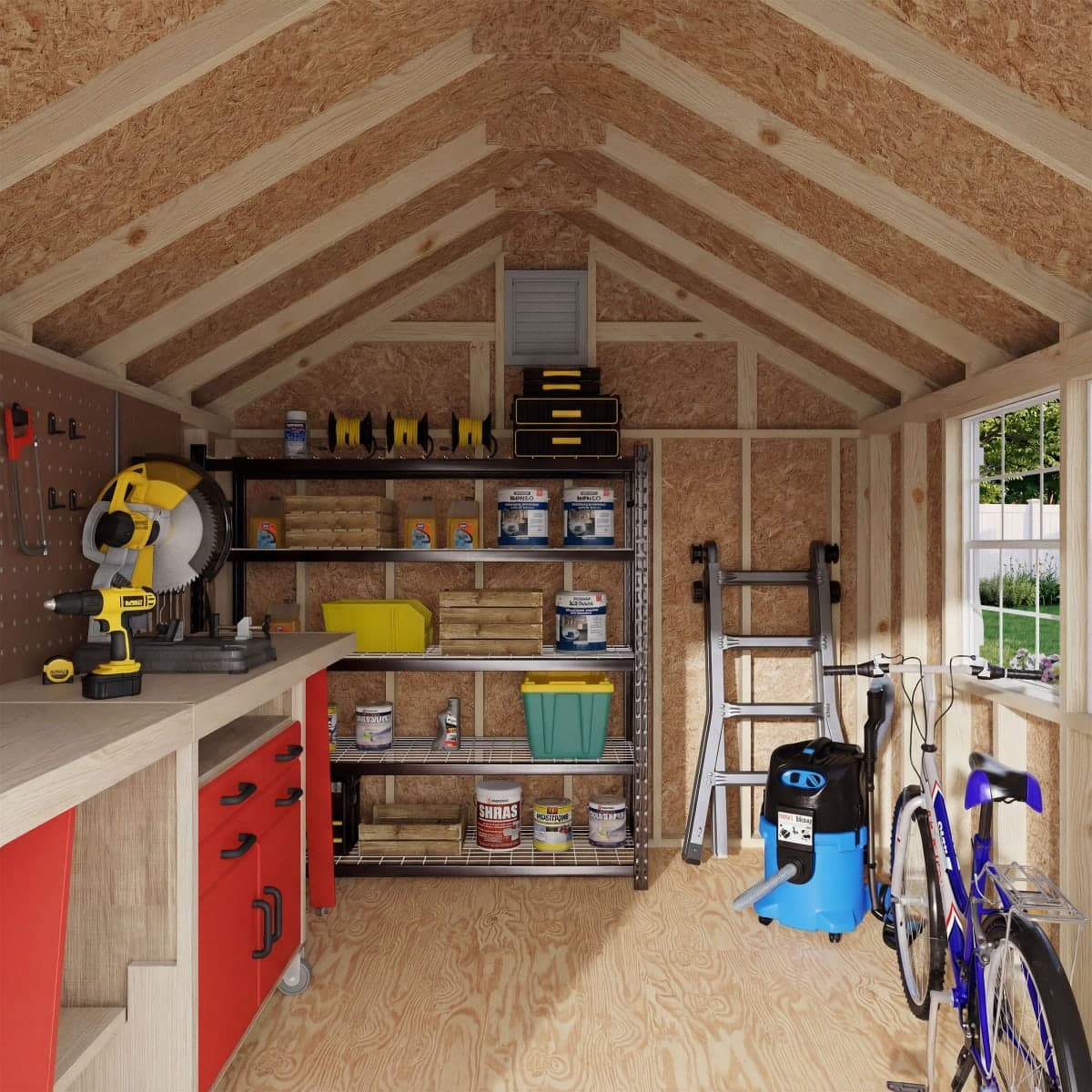 Colonial Williamsburg Shed
