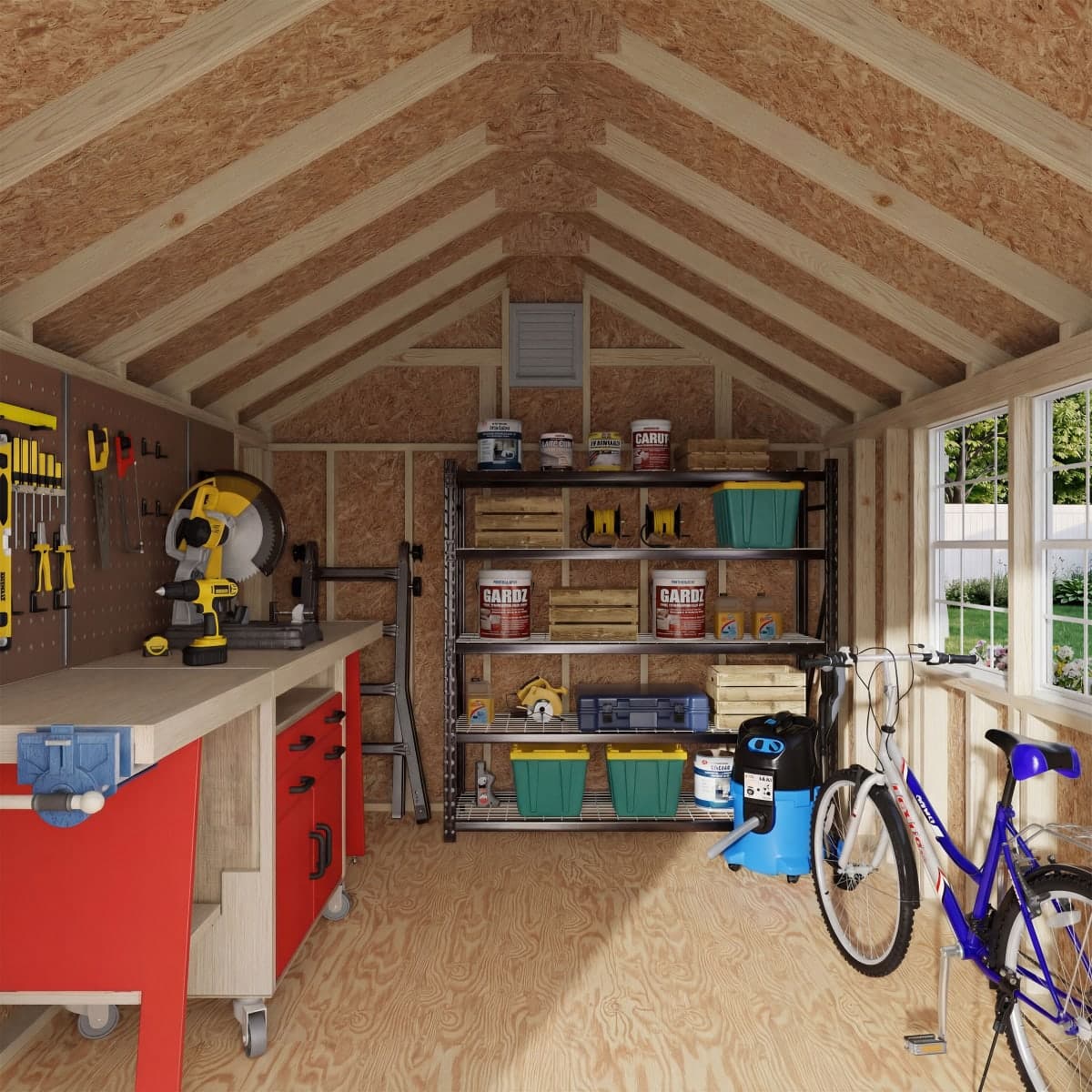 Colonial Williamsburg Shed