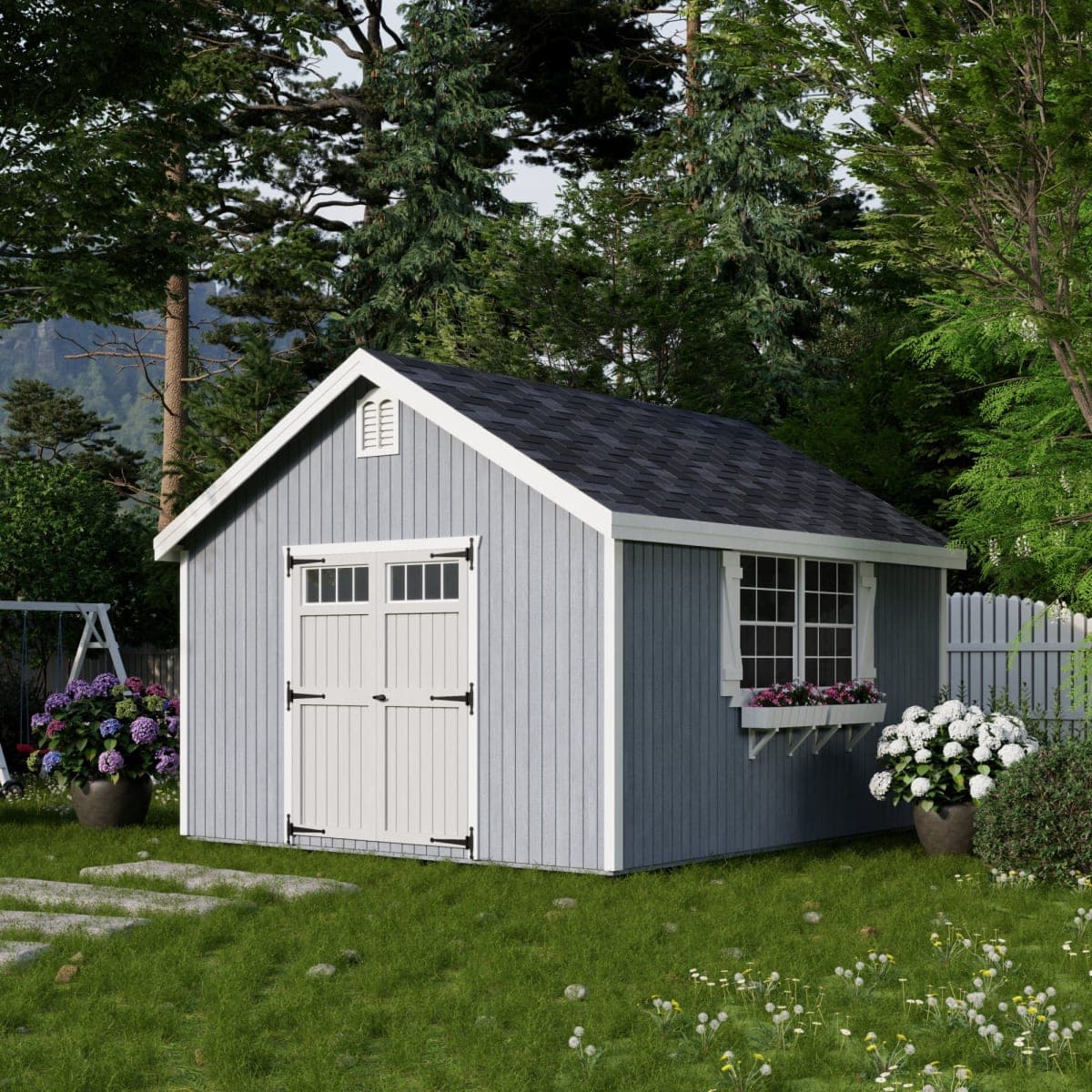 Colonial Williamsburg Shed