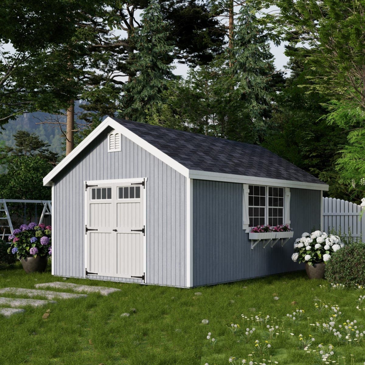 Colonial Williamsburg Shed