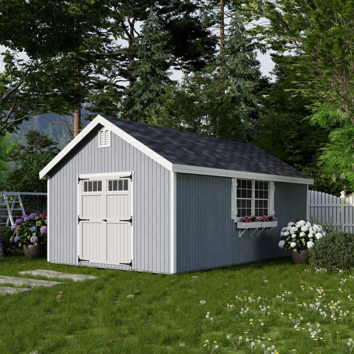 Colonial Williamsburg Shed