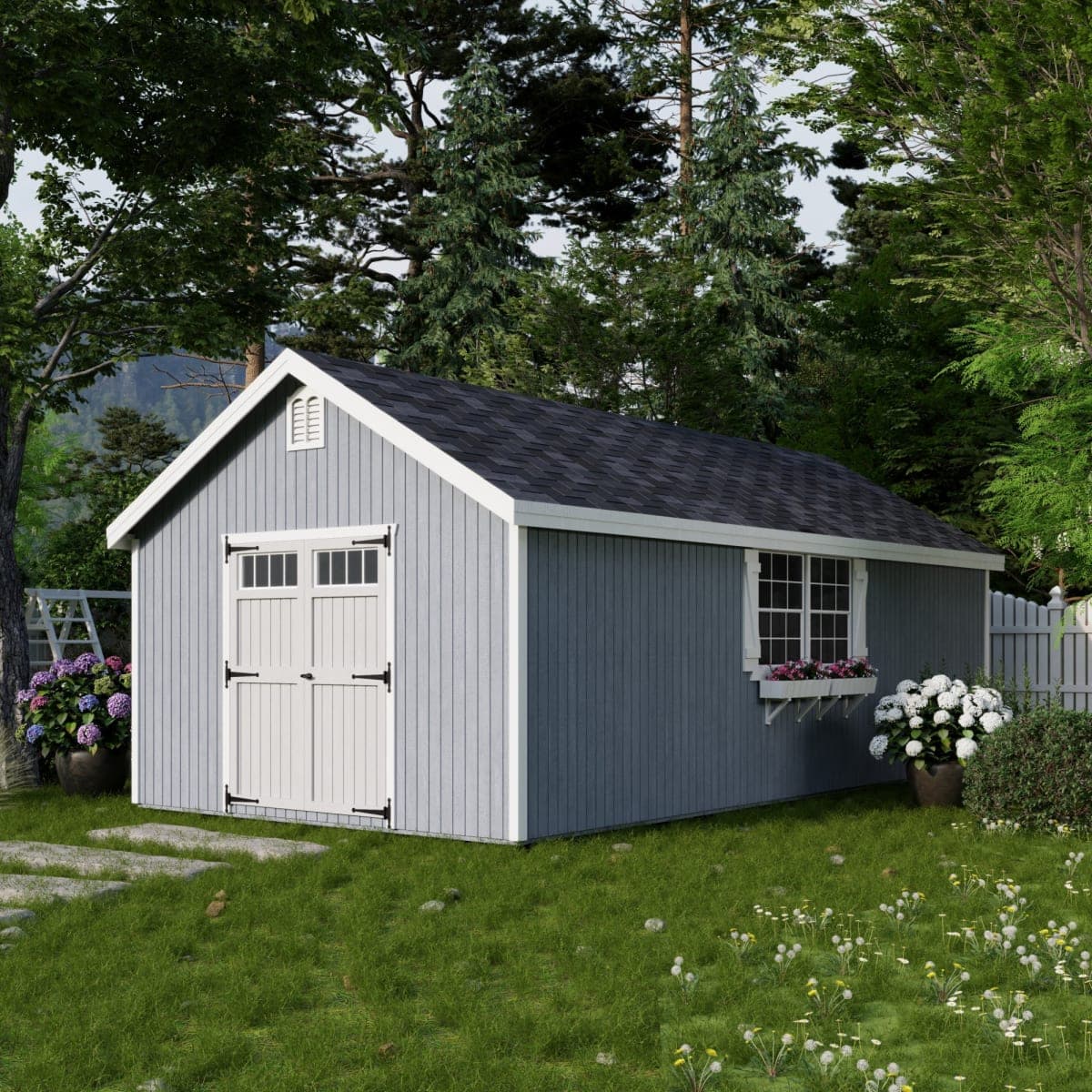 Colonial Williamsburg Shed