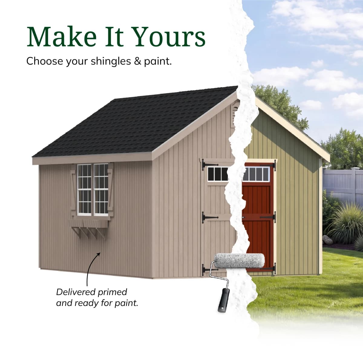 Colonial Williamsburg Shed